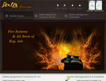 Tablet Screenshot of dextergroup.co.in